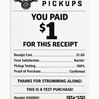 $1 Test Receipt